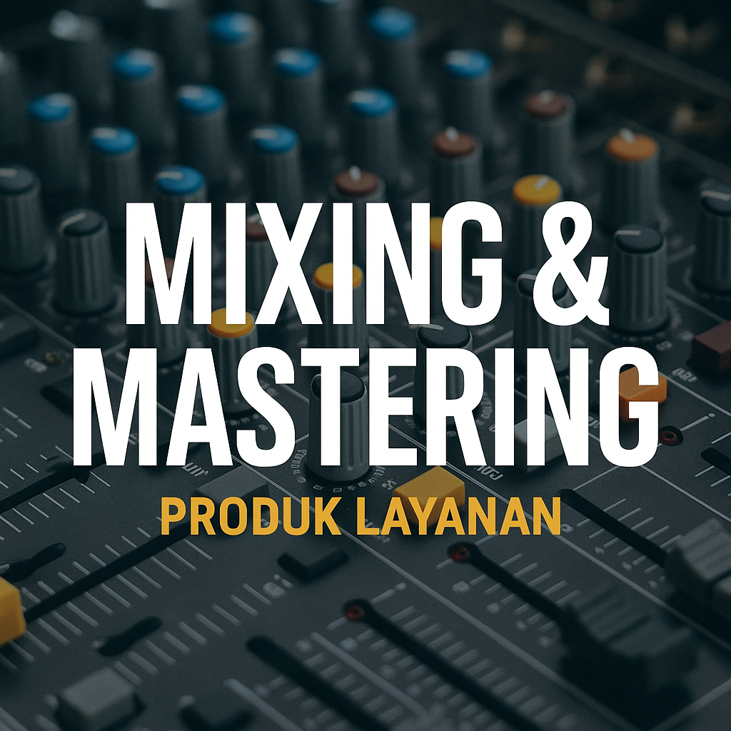 jasa musik produksi terbaik Bali - proses mixing dan mastering