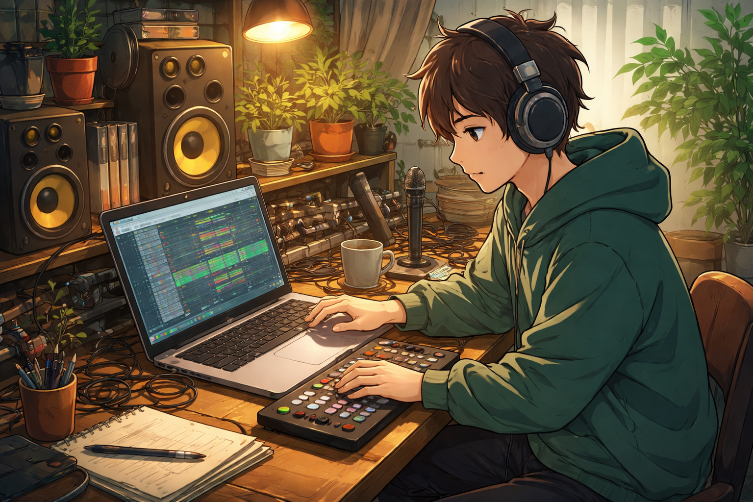 cara membuat musik di laptop menggunakan DAW (FL Studio, Ableton, Logic Pro)