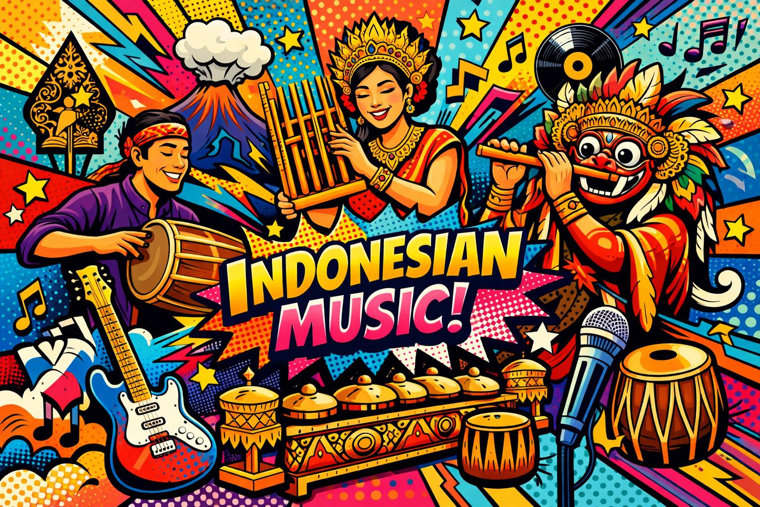indonesia istimewa studio artwork - indonesian music - lagu daerah pop 2026