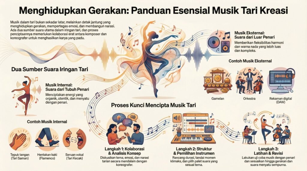 panduan elemen pentung musik untuk tari kreasi 2026